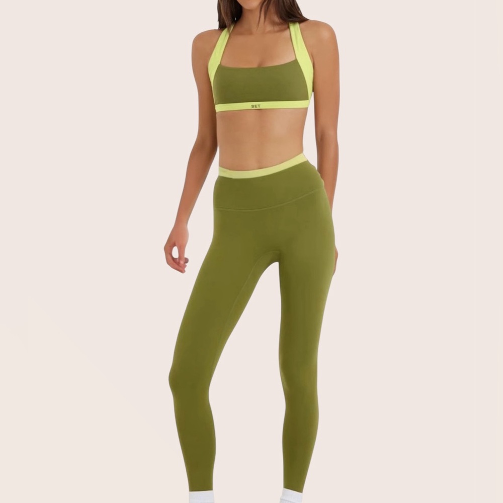 Set Active Formcloud Crossback Bra & Cloud Contro… - image 1